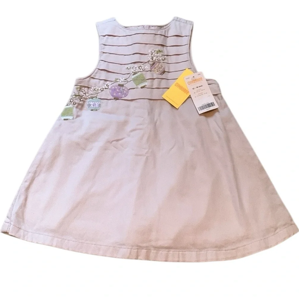 Vintage 2004 Gymboree Paper Lanterns Lavender Purple Easter Dress 12-18 Months